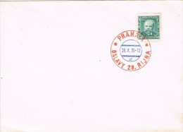 12676.  Carta PRAHA (Checoslovaquia) 1935, Aniversario 28 Octubre - Covers & Documents