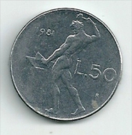 Italy 1981 - 50 Lire KM#95.1 - 50 Liras