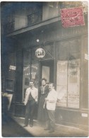 PARIS - Carte Photo - Devanture Magasin De Coiffure - Arrondissement: 03