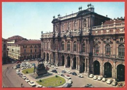 CARTOLINA NV ITALIA - TORINO - Piazza Accademia Albertina - Palazzo Carignano - 10 X 15 - Piazze