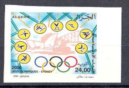 ALG Algeria - N ° 1245 Imperforate Sydney Olympic Games 2000 Sport Australia Jeux Olympiques - Ete 2000: Sydney