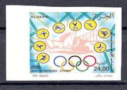 ALG Algeria - N ° 1245 Imperforate Sydney Olympic Games 2000 Sport Australia Jeux Olympiques - Verano 2000: Sydney