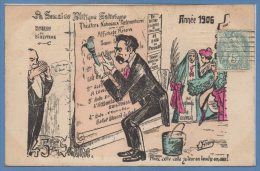 POLITIQUE - SATIRIQUES -- La Semaine Politique Satirique - 1906 - 45eme Semaine - Satirische