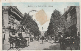 75 PARIS  (9 ème Arrondissement) - LE BOULEVARD DES   ITALIENS - Paris (09)