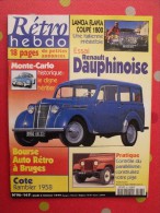 Revue Rétro Hebdo N° 96. 1999. 52 Pages Renault Dauphinoise Lancia Flavia Rambler - Auto