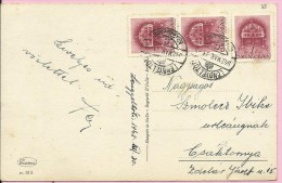 Flower Postcard, 31.3.1942., Hungary (n. 614) - Cartas & Documentos