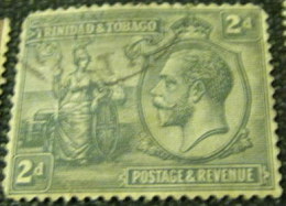 Trinidad And Tobago 1922 King George V And Britannia 2d - Used - Trinidad & Tobago (...-1961)