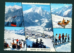 AUSTRIA  -  Mayrhofen  Multi View  Used Postcard As Scans - Zillertal