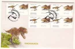 Portugal  & FDC, Dinossauros 2015 (3) - Briefe U. Dokumente