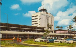 Honolulu Hawaii, International Airport, Sports Cars, C1960s Vintage Postcard - Honolulu
