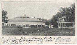 Waterloo Iowa Chatauqua Park Coliseum And Willard Hall Iowa State Site Of Democratic State Convention, C1900s Postcard - Waterloo
