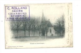 Chapelle De Sainte Isbergues Pub Aire C.roland Epicerie 1905 - Isbergues