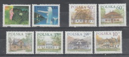 Pologne  1997    N° 3430 /31 + 3432 /33 + 3442 /45  Neuf X X  .= 8 Valeurs - Unused Stamps