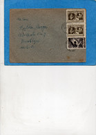 MARCOPHILIE- POLOGNE- Lettre   Cad-Jaliska 1948-Sstamps-pour-U S-A - Franking Machines (EMA)