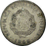 Monnaie, Roumanie, Leu, 1966, TTB, Nickel Clad Steel, KM:95 - Romania