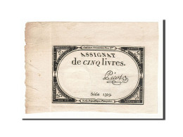 Billet, France, 5 Livres, 1793, Picot, SUP, KM:A76, Lafaurie:171 - Assignats