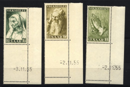 Saar,365-67,Bru,postfrisch - Unused Stamps