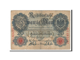 Billet, Allemagne, 20 Mark, 1914, 1914-02-19, TB - 20 Mark