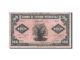 Billet, French West Africa, 100 Francs, 1942, 1942-12-14, TTB - Autres - Afrique