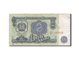 Billet, Bulgarie, 2 Leva, 1962, B - Bulgarie