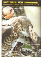 FORET-CHASSE-PECHE-ENVIRONNEMENT -  Septembre-Octobre 1986 - N°72 - Fischen + Jagen