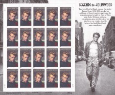 USA, "James Dean" Block, 32 C Stamps MINT  -  See Scan  (us 2001) - Altri & Non Classificati