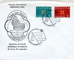 LUXEMBOURG. Enveloppe Commémorative De 1963. Congrès International Ardennes-Eifel. - Machines à Affranchir (EMA)