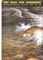 FORET-CHASSE-PECHE-ENVIRONNEMENT -  Mars-Avril 1989 - N°87 - Fischen + Jagen