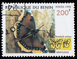 BENIN - Scott #1107C Nymphalis Antiopa (*) / Used Stamp - Benin – Dahomey (1960-...)