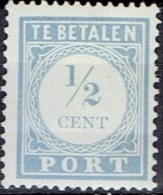 NETHERLANDS # STAMPS FROM YEAR 1912 STANLEY GIBBONS  D230 - Strafportzegels