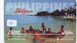 Télécarte  KUWAIT * PHILIPPINES RELATED * FILIPPINES *   (37) Telefonkarte Phonecard * KOEWEIT - Filippijnen