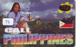 Télécarte   * PHILIPPINES RELATED * FILIPPINES *   (38) Telefonkarte Phonecard * - Filipinas