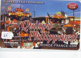 Télécarte  FRANCE * PHILIPPINES RELATED  * FILIPPINES *  (65) Telefonkarte Phonecard * - Nachladekarten (Handy/SIM)