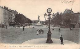 26 - Valence - Place Madier-Montjean Et Statue De Montalivet - Valence
