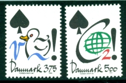 Danemark/Danmark/Denmark 1985  Yt 1074/1075 Eau Et Dyoxide De Carbone  Mnh*** - Ungebraucht