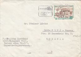 17968- PEST TOWN PANORAMA, STAMPS ON COVER, 1975, HUNGARY - Briefe U. Dokumente