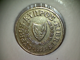 Chypre 2 Cents  1993 - Chypre