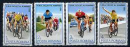S	Roumanie **  N° 3702 à 3705 - Tour Cycliste De Roumanie - Used Stamps