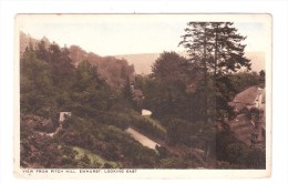 VIEW FROM PITCH HILL EWHURST LOOKING EAST USED WITH TWO STAMPS ATTACHED 1925 - Surrey