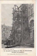 Schaarbeek, Schaerbeek, Incendie De L'Hotel De Ville, Groupe De Pompiers (pk17314) - Schaerbeek - Schaarbeek