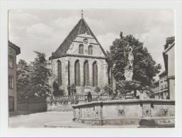 Ansichtskarte Arnstadt-Bachkirche Mit Hopfenbrunnen - Arnstadt