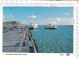 LIVERPOOL  -   River  MERSEY  And   Albert  Dock - Middlesex