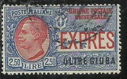 OLTRE GIUBA 1926 ESPRESSO SPECIAL DELIVERY LIRE 2,50 USATO USED OBLITERE´ - Oltre Giuba