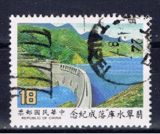 ROC+ China Taiwan 1987 Mi 1751 Stausee - Gebraucht