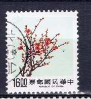 ROC+ China Taiwan 1988 Mi 1797 Pflaumenblütenzweig - Used Stamps