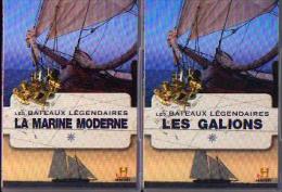 «  Les Bateaux Légendaires » Coffret De 4 DVD (complet) - Ed History Channel (2009) - Autres & Non Classés