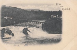 1900 Circa GRUSS VOM RHEINFALL - Autres & Non Classés