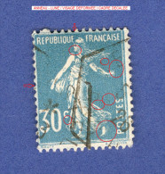 1924 / 1926  N° 192  SEMEUSE FOND PLEIN  OBLITÉRÉ DOS CHARNIÈRE 20.00 € - Gebraucht