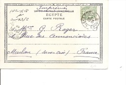 Alexandrie ( Carte Postale De 1904 Vers La France à Voir) - Covers & Documents