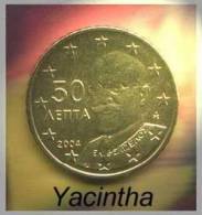 @Y@  Griekenland  5 0  Cent   2004  UNC - Greece